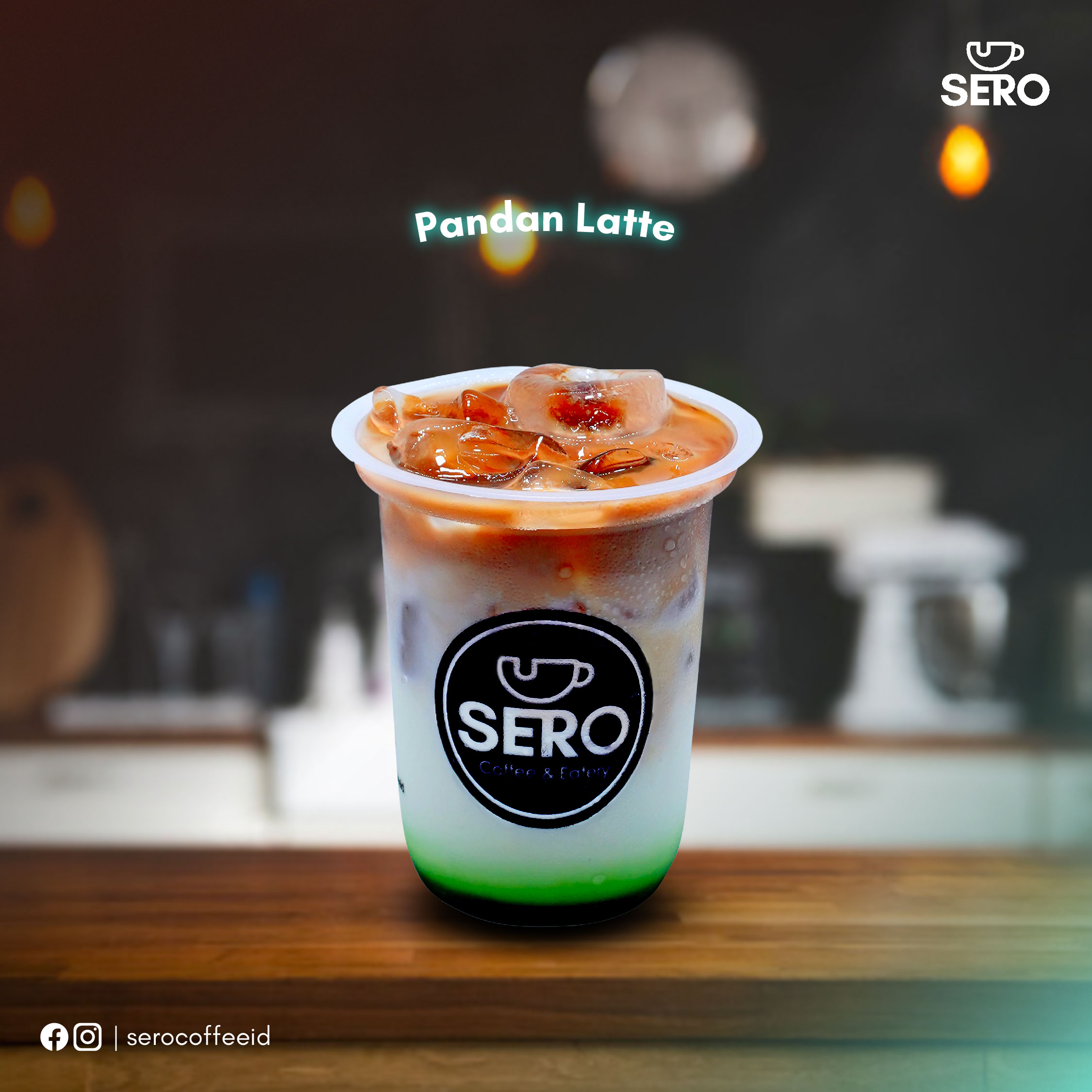 Pandan Latte